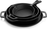 12-Piece Round Pre-seasoned Cast Iron Cookware Set