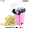 Popcorn Machine Hot Air Electric Popper Kernel Corn Maker Bpa Free No Oil 5 Core POP P