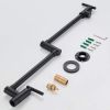 Pot Filler Faucet; Modern Brass Pot Filler Two-Attachment Wall Mount Folding Kitchen Pot Filler Swing Arm