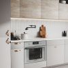 Pot Filler Faucet; Modern Brass Pot Filler Two-Attachment Wall Mount Folding Kitchen Pot Filler Swing Arm